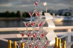 Горка из шампанского на свадьбу, праздник, корпоратив фото 5