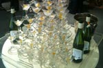 Пирамида из шампанского на свадьбу, праздник, корпоратив в СПб фото