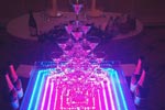 Пирамида из шампанского на свадьбу, праздник, корпоратив в СПб фото 4