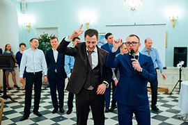Ведущий на свадьбу в СПб Илья 8